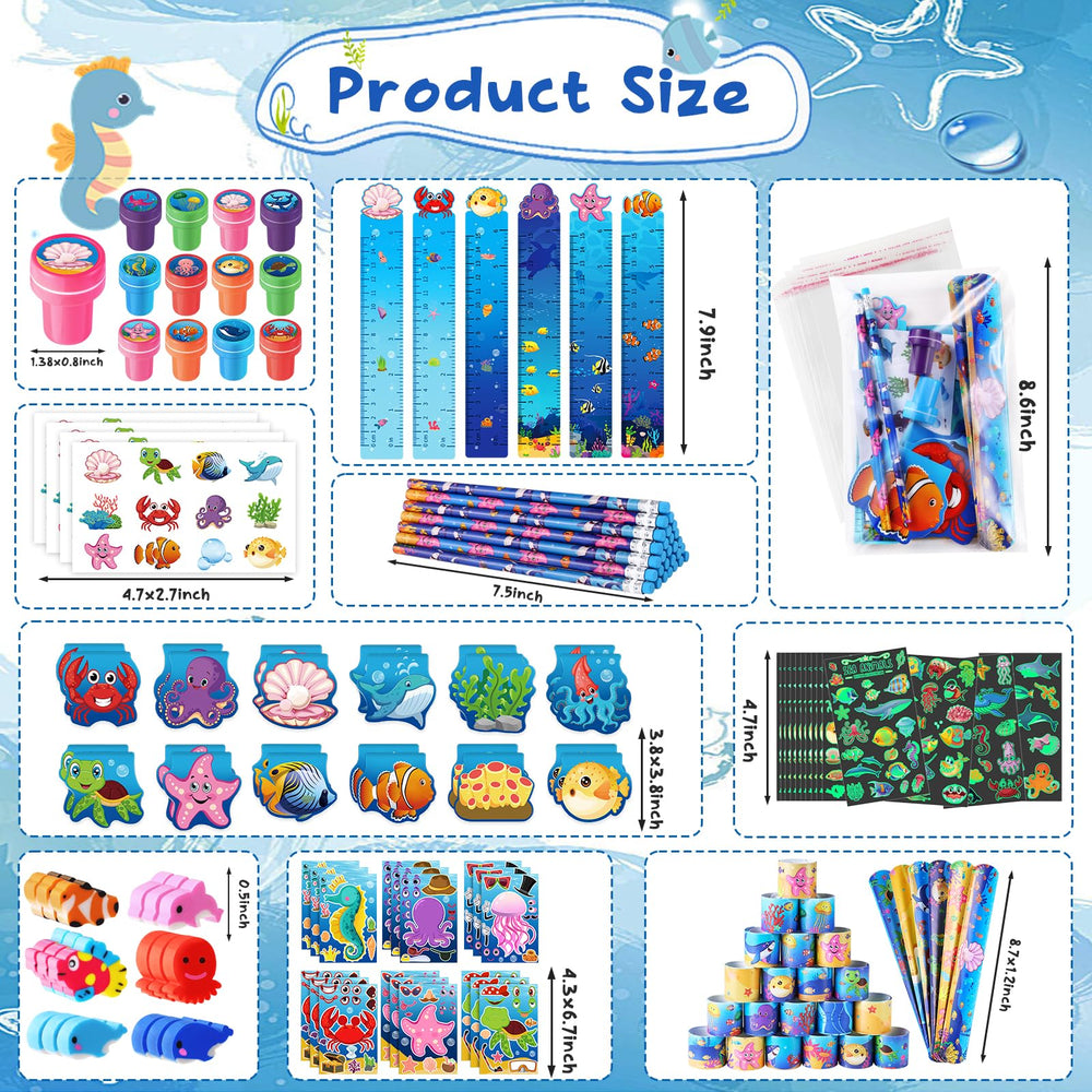 BenLouis under-the-sea pencils ideal for writing and coloring during activities
