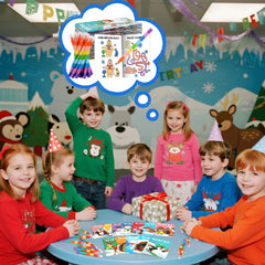 BenLouis winter mini activity book tic tac toe encourages social play anywhere