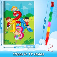 BenLouis stacking crayons with coloring books for hands-on color exploration.