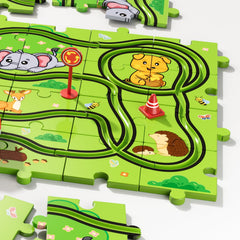 Bennol animals-on-puzzle-pieces inspires storytelling and problem-solving.