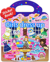 Benresive dress-up sticker book cover invites imaginative play for toddlers.