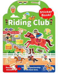 Benresive reusable sticker book Riding cover shows a playful learning tool for toddlers