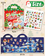 Benresive sticker book educational value with shape and color recognition.