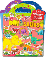Benresive Ocean Animals sticker book on a window for creative play and learning