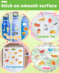 Benresive sticker storage pocket keeps all pieces neatly organized.