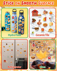 Benresive toddler using the sticker book sparks creativity and fine motor skills.