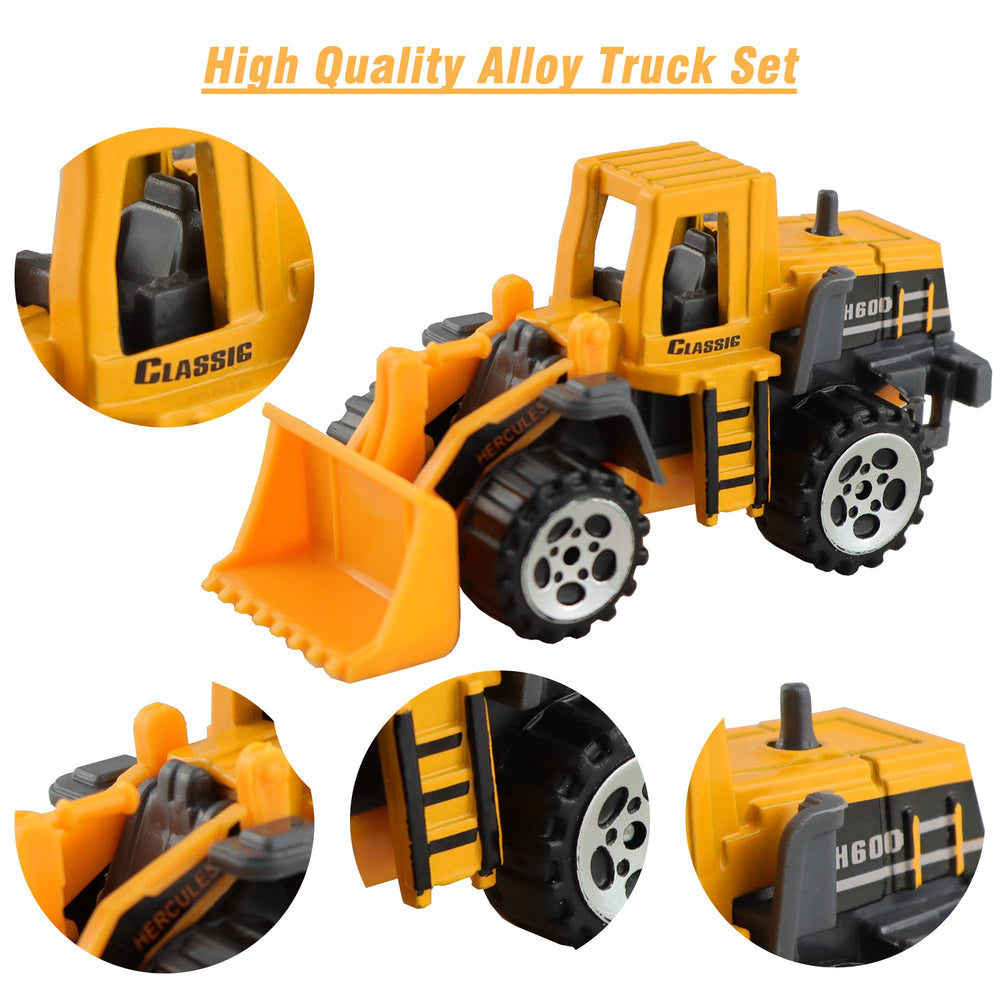 BenRich 1:64 bulldozer die cast toy encourages imaginative problem solving