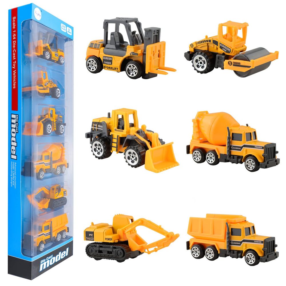 BenRich 1:64 dump truck die cast toy promotes imaginative play and fine motor skills