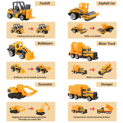 BenRich 1:64 forklift die cast toy supports role play and hand eye coordination
