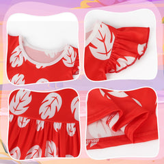 Flutter sleeve detail on Benylion dress, lightweight and breathable for everyday wear.
