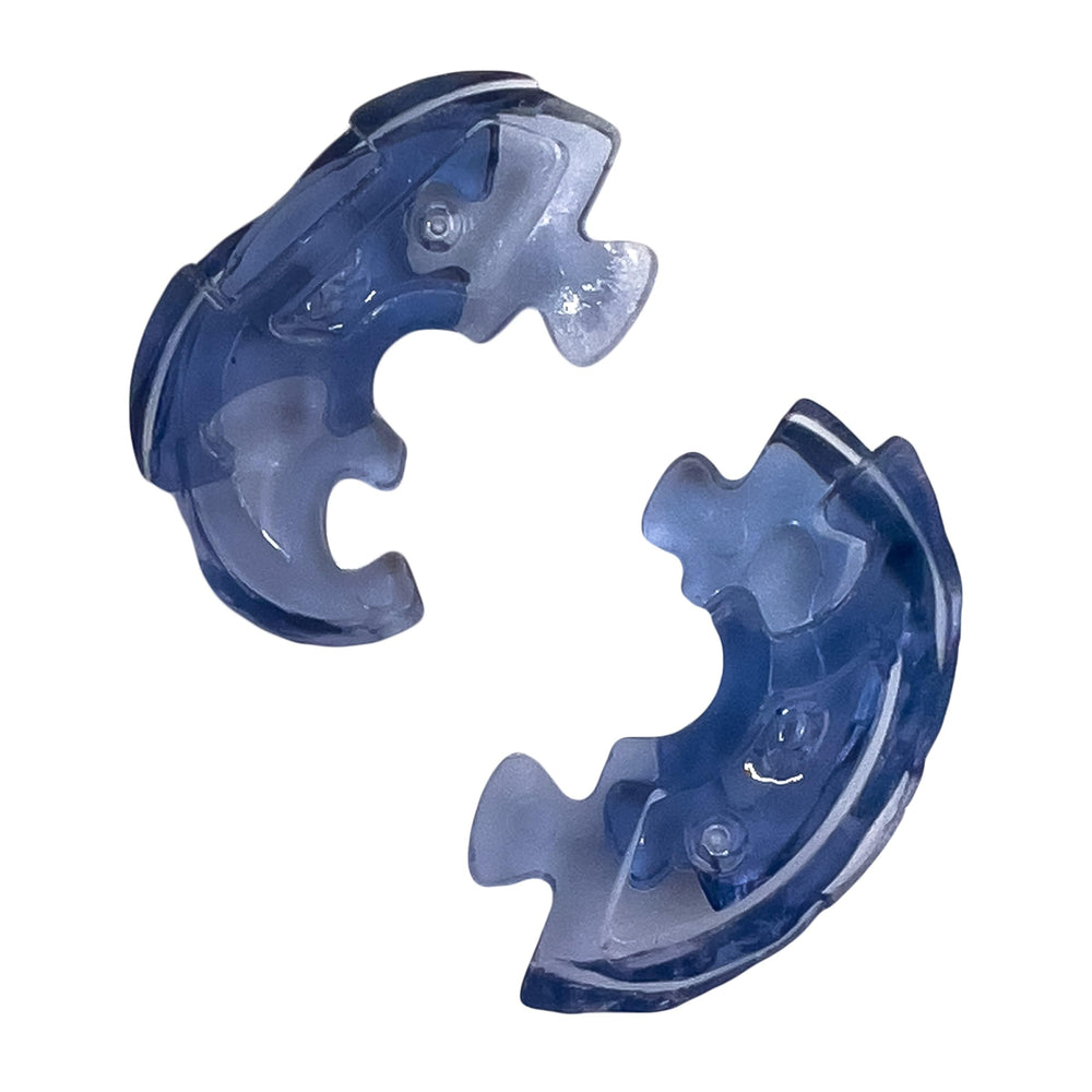 BePuzzled crystal puzzle on display-ready coffee table with a glossy finish.