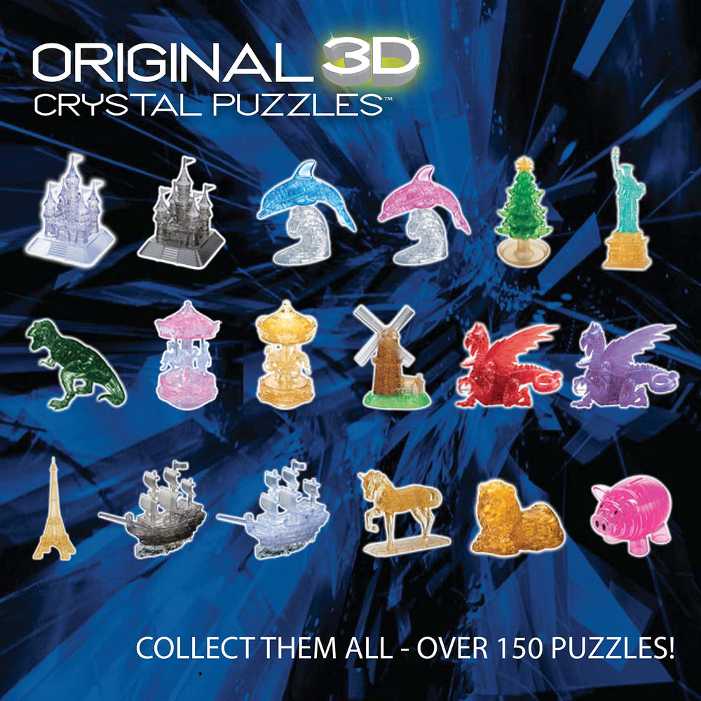 BePuzzled 3D crystal puzzles appeal to collectors and puzzle lovers