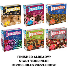 BePuzzled Impossibles repeating patterns image to boost focus during puzzle night.