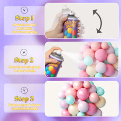 BERIOVE Balloon Shine used in indoor and outdoor party setups