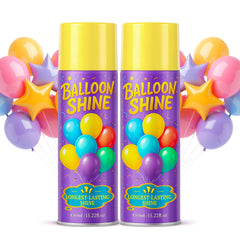 BERIOVE Balloon Shine Spray bottle ready for setup and sparkling balloons
