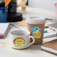 BESARME positive affirmations foster mindful moments on everyday items.