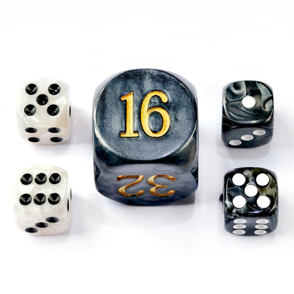 Bescon Dice velvet pouch included for safe carry and storage.