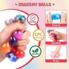BESNEL gift-box set of stress balls makes a delightful party favor