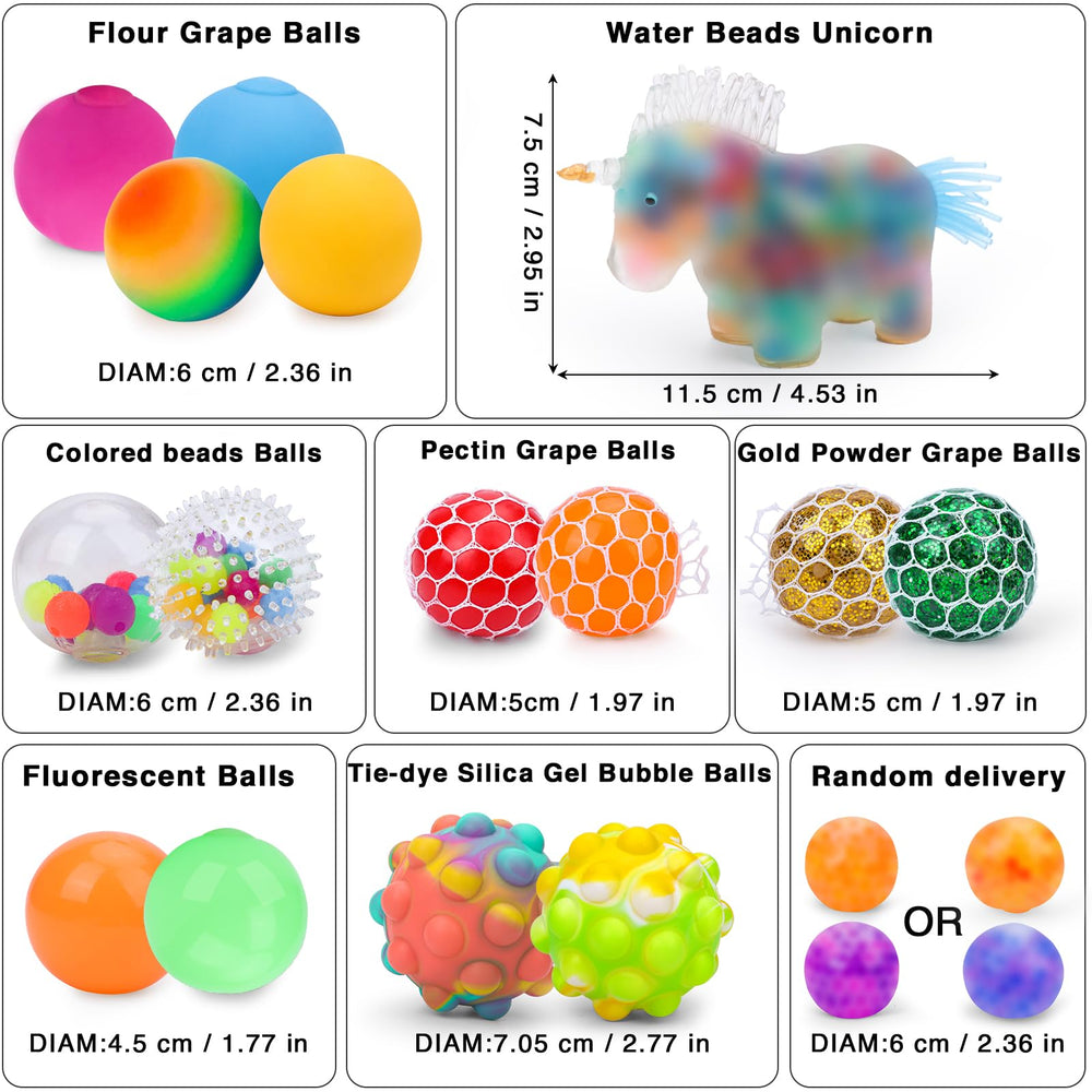 Besnel party-favor stress balls add fun and practical stress relief to events.