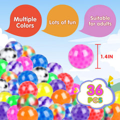 BESNEL palm-size squishy ball fits comfortably in hand
