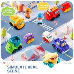 bessome set includes two figures for role play during car time