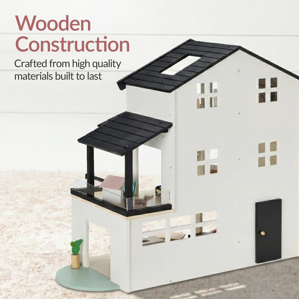 Best Choice Products doll house outdoor patio expands stories outdoors.