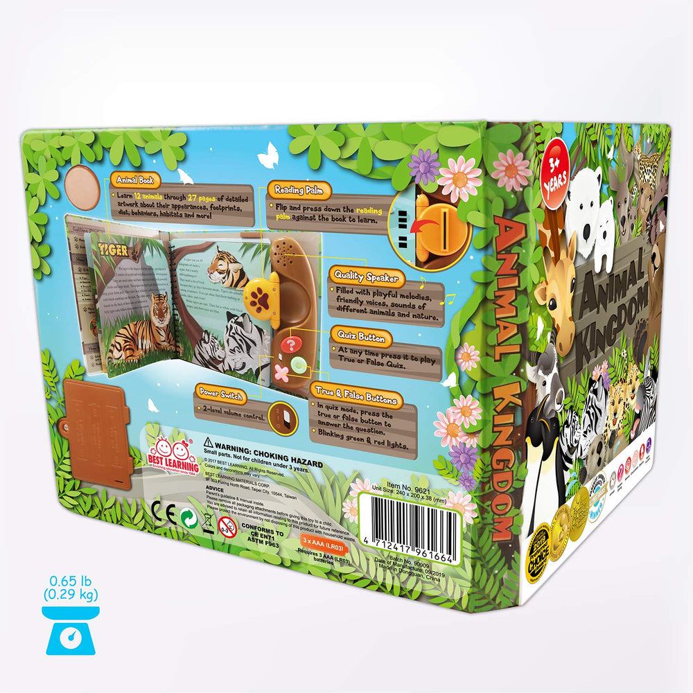 BEST LEARNING Animal Kingdom classroom-friendly design for at-home learning