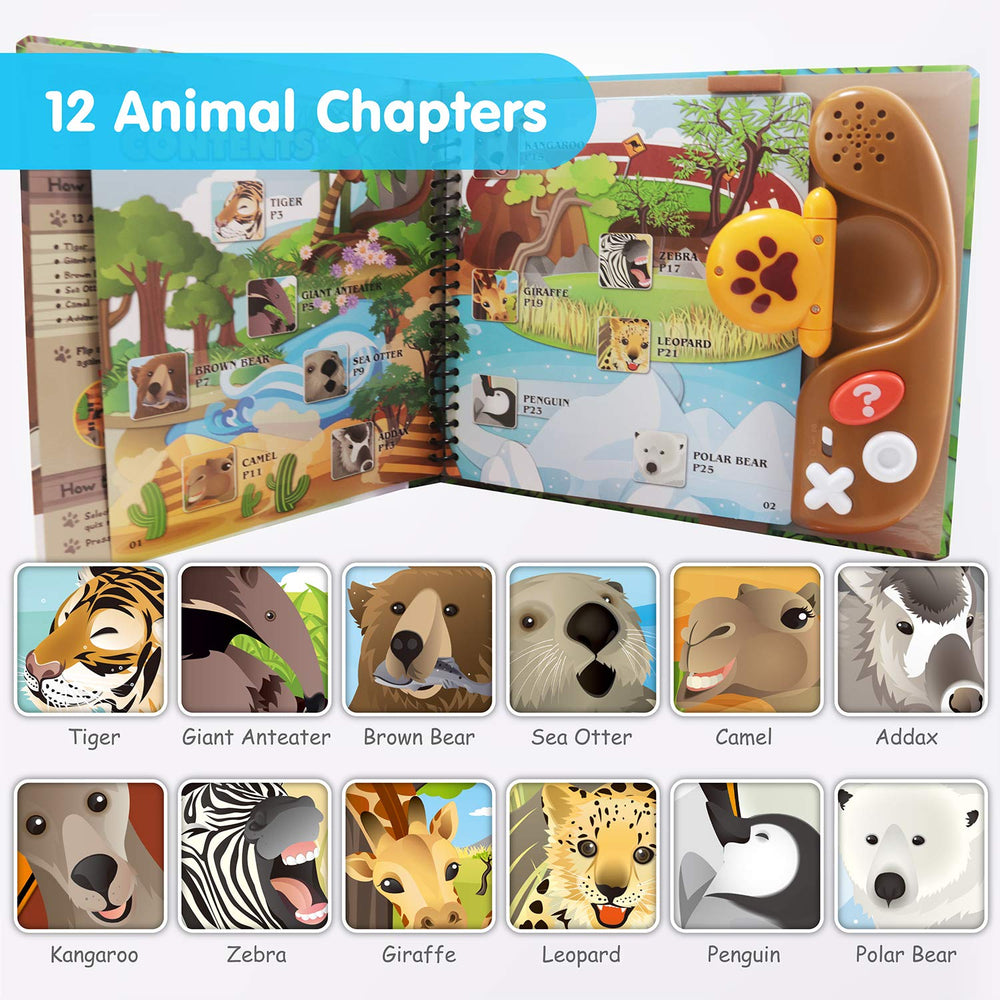 BEST LEARNING Animal Kingdom sound buttons ready for engaging narration