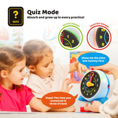 BEST LEARNING Learning Clock and kids playing together during learning time