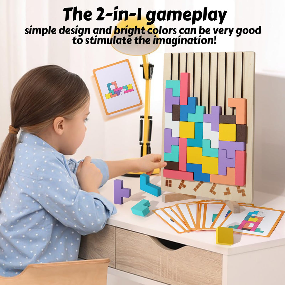 BESTAMTOY natural Linden wood with smooth finish ready for hands-on play.