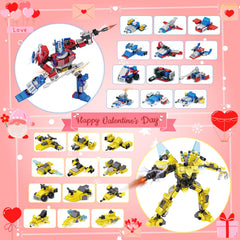 Bestbase transform robot blocks fighter planes boost creativity in the classroom.