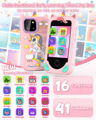 BESTOONE kids phone toy learning games, engaging activities to boost early thinking.