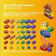 Bestoyz big box supplementary bricks expand any existing brick collection