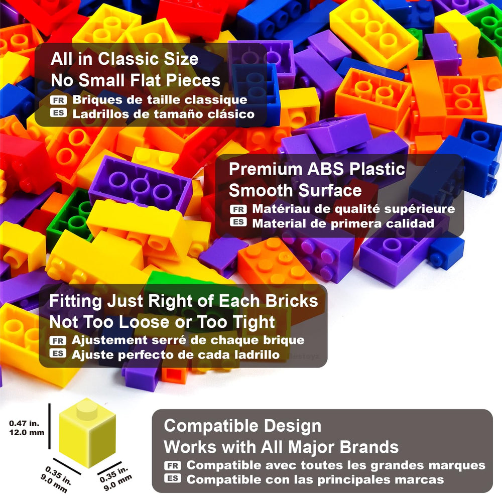 Bestoyz creativity and imagination through varied brick builds and storytelling