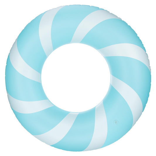 Bestrip blue pool float for adults, ideal for pool or beach relaxation.