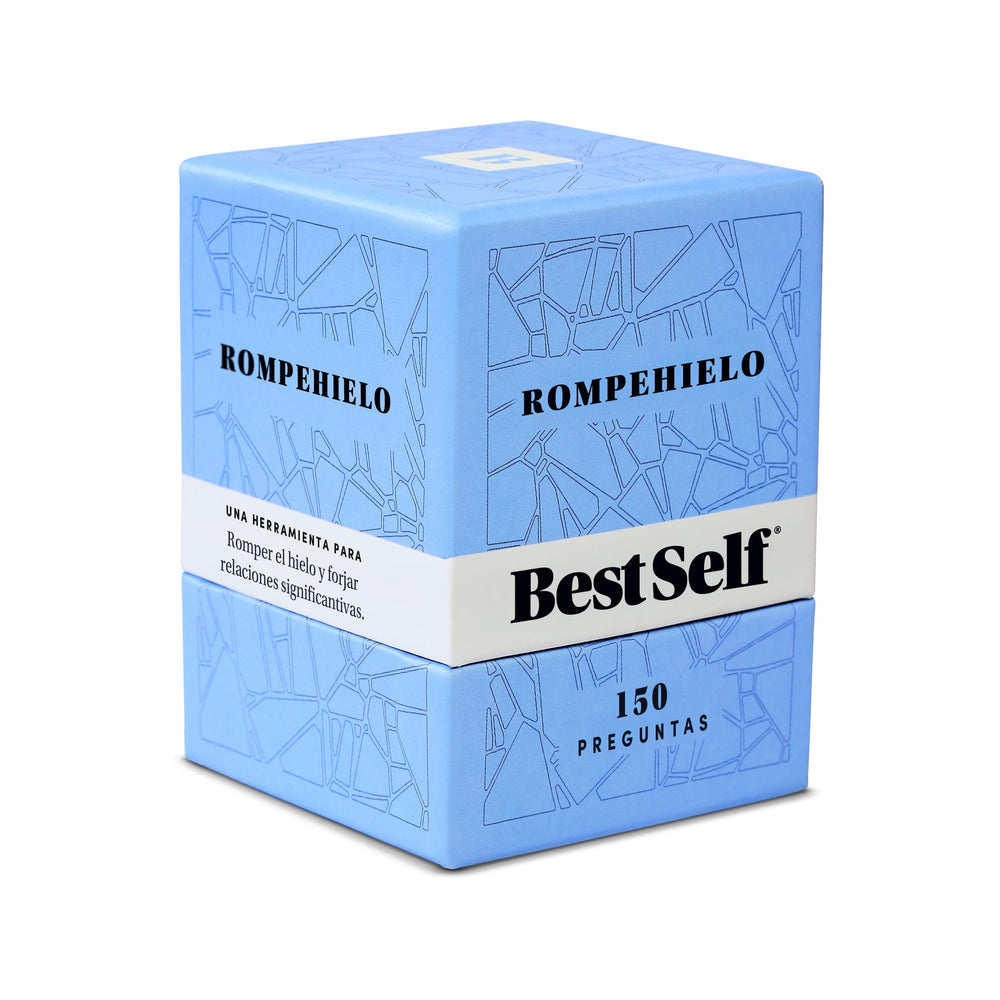 BestSelf Icebreaker cards spread on table showing prompts for connection