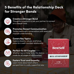 BestSelf Relationship Deck six categories prompts encouraging deeper discussion.