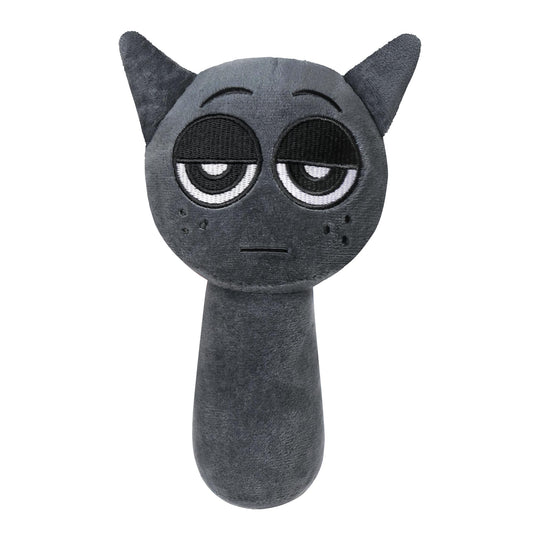 BESTVIVE plush figure gray nap pillow for cozy travel and play