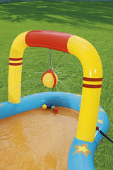 Bestway Lil Champ Play Center inflatable bowling lane cushions landings