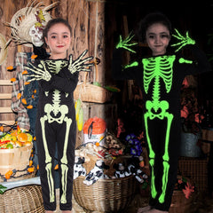 Besutolife Skelebone glow close-up shows brighter light after exposure.