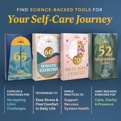 Better Days packaging with guide for a complete stress-relief toolkit.