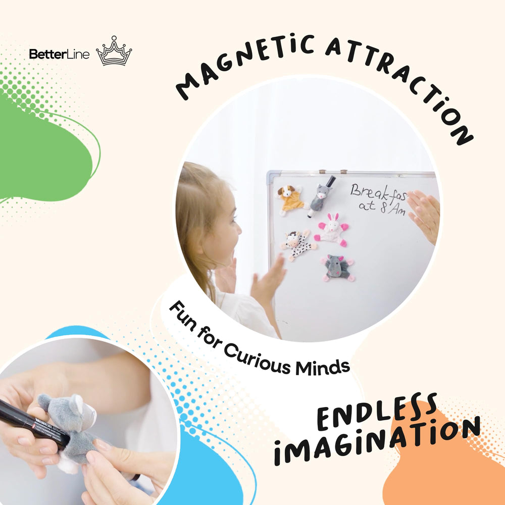 BETTERLINE safari buddies magnets add color to lockers and inspire storytelling adventures.