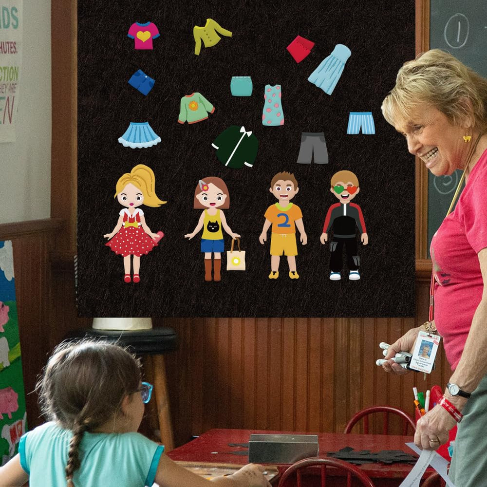 BEUNITONE soft, washable felt material is safe and easy to clean.