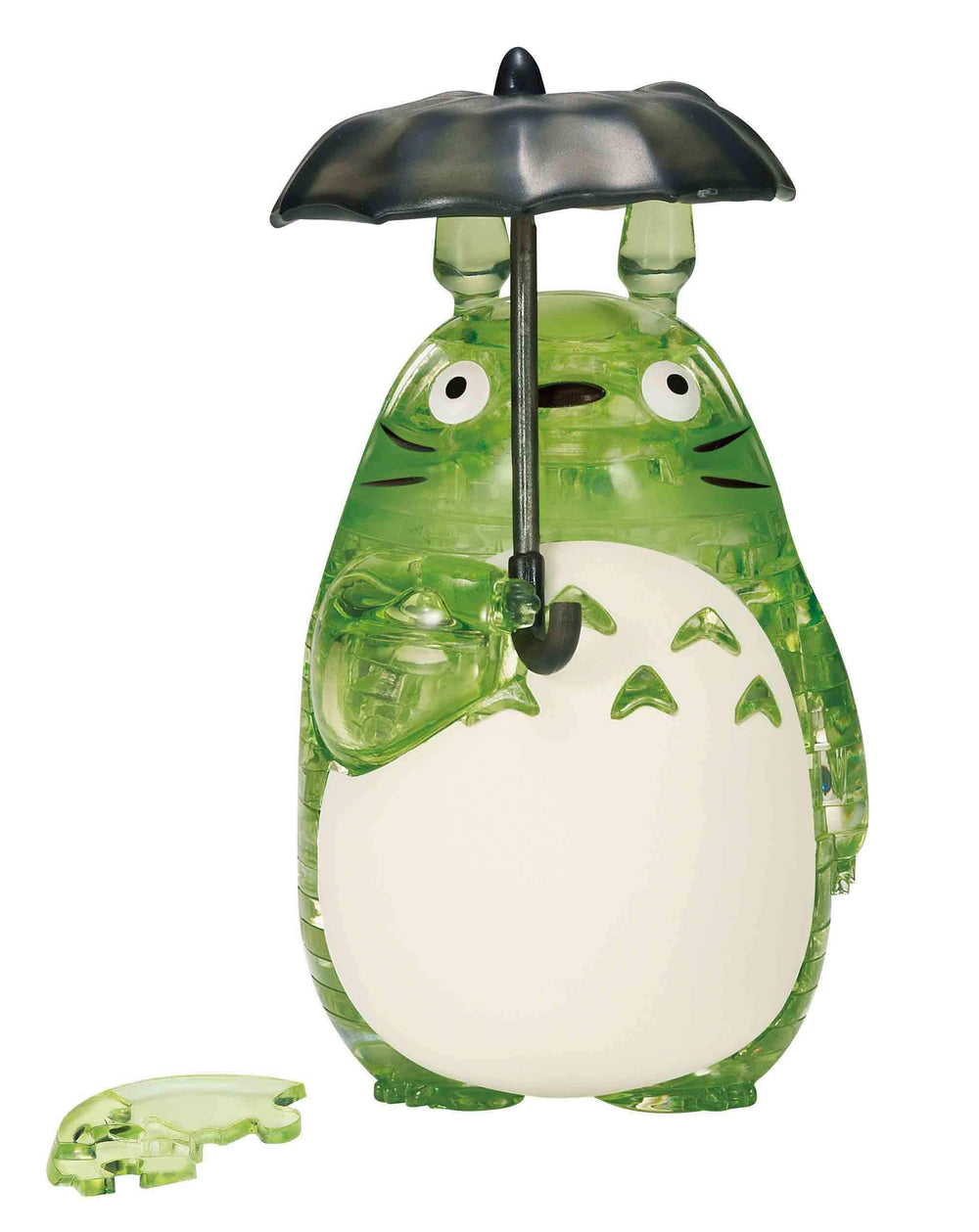Beverly Crystal Puzzle Totoro Green 42 pieces for decorative display.