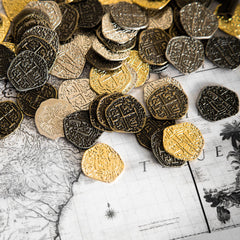 Beverly Oaks pirate coins gift-ready pack for celebrations.