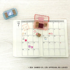 Beverly Sanrio My Melody stamps ready to use with ink pad