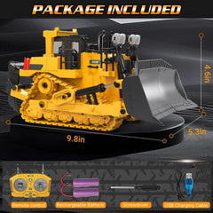 BEWEAI Bulldozer ready for indoor or outdoor play experiences