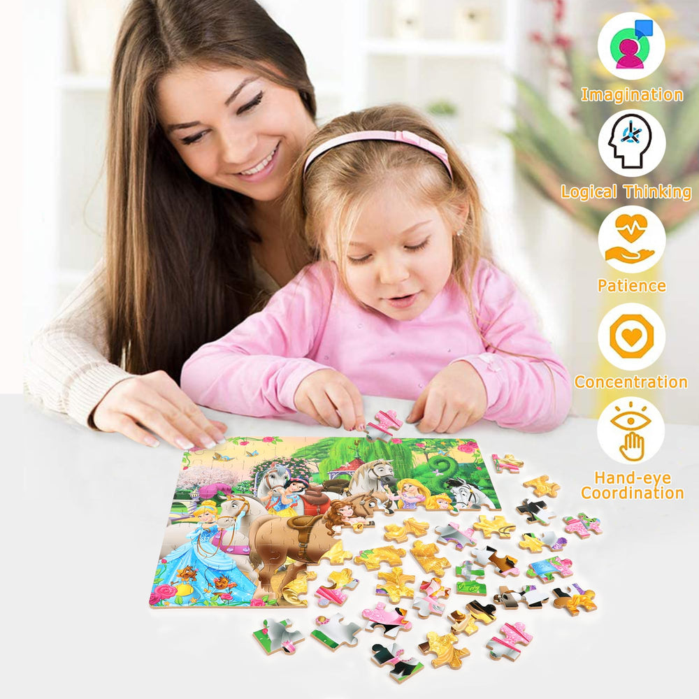Bexido finished puzzle 9.5 by 6 inches fits neatly on small desks.
