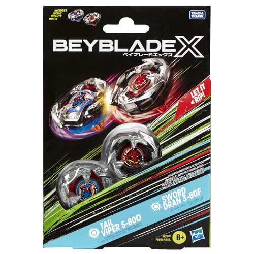 Tail Viper top features downward blades for controlled stamina battles.