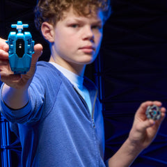 Authentic Takara Tomy die-cast metal parts in the Beyblade X set
